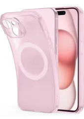 ★ESR iPhone 15 ケース MagSafe対応 黄ばみ防止 米軍MIL規格保護 耐衝撃 iPhone15 ケース ワイヤレス充電 あいふぉん15対応 傷に強い背面 指紋防止 滑り止め ストラップホール付き Zeroシリーズ ピンク