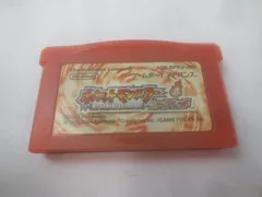  ゲーム ゲームボーイアドバンス ソフト ポケットモンスター ファイアレッド 中古品