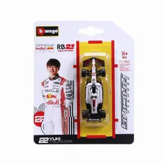 新品 Bburago 1/64 オラクル レッドブル レーシング RB21 2025 日本GP No.22 角田裕毅 完成品ダイキャストミニカー BUR58003JPT [佐川急便]のサムネイル