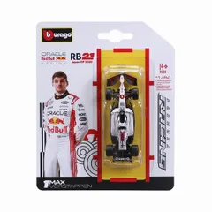 新品 Bburago 1/64 オラクル レッドブル レーシング RB21 2025 日本GP No.1 M.フェルスタッペン 完成品ダイキャストミニカー BUR58003JPV [佐川急便]のサムネイル