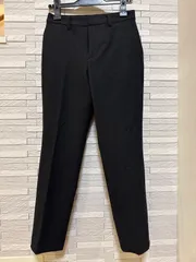 UNIQLO ユニクロ　HEATTECH ヒートテック　テーパードスラックス　スラックス　ビジネス　ポリエステル59% レーヨン30% アクリル7% ポリウレタン4% ストレッチ　黒　ブラック