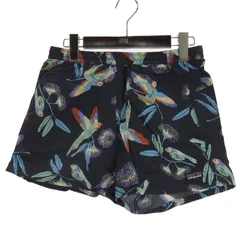 パタゴニア Patagonia バギーズ ショートパンツ ハーフパンツ 総柄 57058 ネイビー S