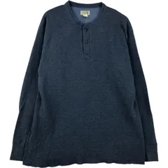 古着 90~00年代 エルエルビーン L.L.Bean ヘンリーネック ロングTシャツ ロンT カナダ製 メンズXL相当/eaa610077