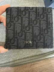 ディオール オブリーク ジャカード 二つ折り財布