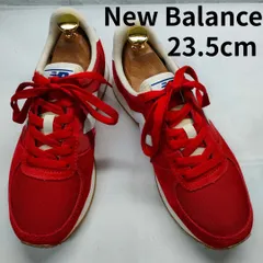 New Balance　ニューバランス　スニーカー　スエードコンビ　レッド　23.5cm
