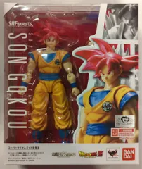 バンダイ S.H.Figuarts ドラゴンボール超　スーパーサイヤ人ゴッド孫悟空
