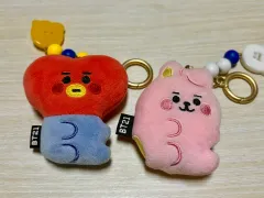 BT21 TATA & COOKY ぬいぐるみ キーホルダー セット
