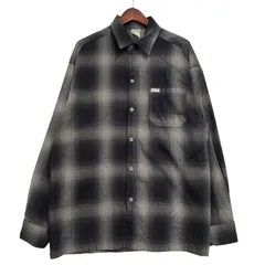 【中古品】 CALTOP キャルトップ OMBRE CHECK LS SHIRT オンブレ チェック ロングスリーブ シャツ USA製 長袖 トップス 【146-260218-as-14-izu】