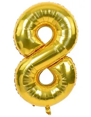 【TKC187】お祝いバルーン 数字 ハート スター 円形セット