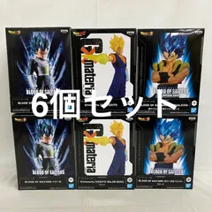 未開封 ドラゴンボール BLOOD OF SAIYANS ベジータ 他 フィギュア 6個セット SF2690 c111