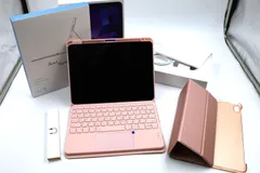 【計12万円相当、キーボード＆ガラスフィルム付＆カバー付き】N（新品）iPad Air 10.9インチ 第5世代 Wi-Fi+Cellular パープル