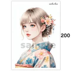 オリジナル人物ステッカー【200】