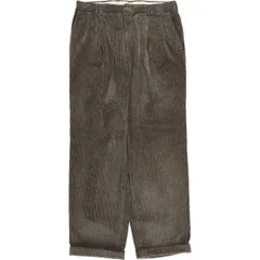 古着 CORBIN Threads F.R.Tripler 太畝 ツータック コーデュロイパンツ USA製 メンズw34相当/eaa613968