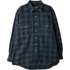 古着 フィールドストリームアンドストリーム FIELD & STREAM バッファローチェック 長袖 フランネルチェックシャツ メンズL相当/eaa614089