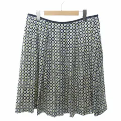 23区 オンワード樫山 プリント スカート ロング丈 総柄 マルチカラー 大きいサイズ 48 約L-XL 1126