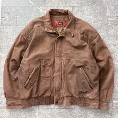 Adventure Bound WILSONS 本革 レザージャケット 2X ブラウン Thinsulate 中綿 ビッグサイズ ヴィンテージ 古着のサムネイル