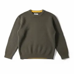 チャオパニックティピー CIAOPANIC TYPY  ニット タグ付き ワッフルニット シンプル ブラウン Mサイズ 990328のサムネイル
