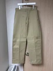 (32) ディッキーズ ダブルニー ルーズフィット ワークパンツ カーキ