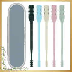 SensaBliss 鼻毛カッター 回転式鼻毛カッター 手動 はな毛かみそり 簡単操作 安全 充電不要 回すだけ型 鼻毛処理 水洗い可能 携帯便利 男女兼用 鼻毛トリミングセット（5本入り） 0