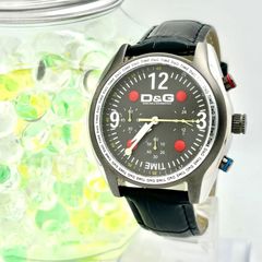 578 稼動 DOLCE&GABBANA メンズ 時計 ブラック ドルガバ - メルカリ