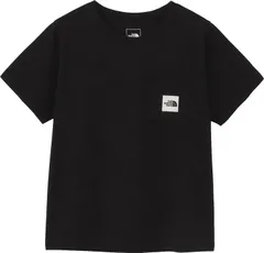 ザ・ノース・フェイス THE NORTH FACE アウトドア ショートスリーブスクエアロゴポケットティー レディース 半袖 Tシャツ 速乾性 トップス シンプル ロゴ 胸ポケット付き 刺繍 ウェア コットンライク  NTW82541 K ブラック