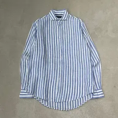 ポロラルフローレン ストライプ リネンシャツ s09820