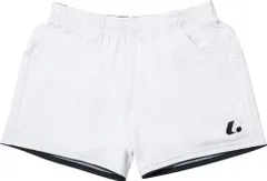 ルーセント LUCENT テニス Ladies ショートパンツ ホワイト 白色 女性用 半ズボン 短パン ハーフパンツ 試合着 練習着 ウェア 着替え 部活動 クラブ活動 短い トレーニング  XLS3080 ホワイト