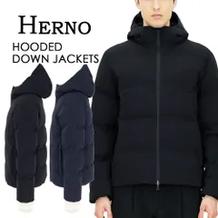 HERNO ヘルノ ダウンジャケット メンズ フード付き ゴアテックス 大人気 アウター コート ブラック 大きいサイズあり 撥水 防風 軽量 防寒 止水 PI001247U