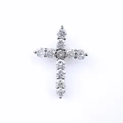 2026年最新】プラチナ900 1.00ct ダイヤモンドクロスペンダントの人気 