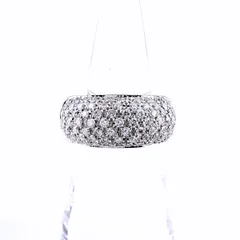 ダミアーニ Damiani メレダイヤ デザインリング 指輪 リング 9号 750 ダイヤモンド レディース 【中古】のサムネイル