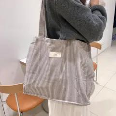 <新品>ZARA ザラ ストライプ エコバッグ ザラ バッグ ショルダーバッグ ビッグバッグ 旅行カバン