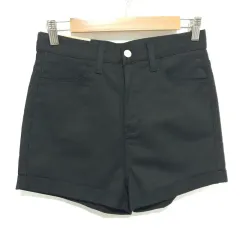 ブラック ショート パンツ L_S1696
