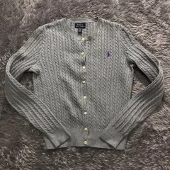 ガールズ XL(14-16) A級 # ポロ(POLO)ラルフローレン ケーブル カーディガン