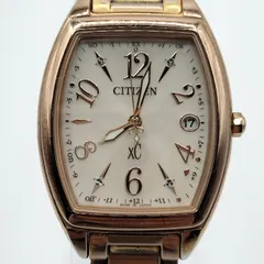 【大人気】CITIZEN xC HAPPY FLIGHT ES9392-51W シチズンクロスシー ハッピーフライト トノー型 電波ソーラー エコドライブ