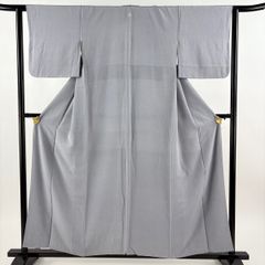 美品 正絹 ますいわ屋 お召 訪問着 都会を颯爽と歩む 陽光に煌めく縞