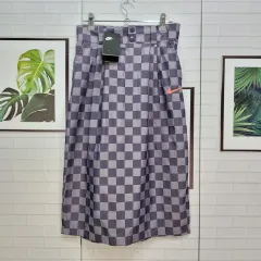 NIKE ナイキ チェック ロング丈スカート M サイズ 新品