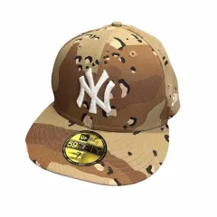 60 6) ニューエラ NEW YORK YANKEES デザート カモ スナップバック