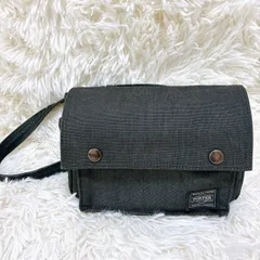 現行モデル　未使用級　ポーター スモーキー デニム　ボディバッグ　ショルダーバック　デニム記事　吉田カバン