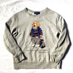 POLO RALPH LAUREN. ポロラルフローレン スウェット ベア グレー サイズSのサムネイル