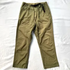 Gramicci グラミチ パンツ ベージュ オリーブ サイズL