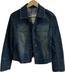  【美品タグ付き】MICHEL KLEINミッシェルクラン　Gジャンデニムジャケット　アウター　レディース　38サイズ【Z1793】