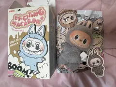 ポップマート ラブブ マカロン チャーム ごま大豆