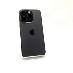 iPhone 15 Pro 128GB ブラックチタニウム Softbank SIMフリー 白ロム 動作確認済 100%【全額返金保証】【最速発送】