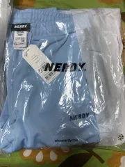 ノルディ パータン ブロック トラック パンツ スカイ ブルー S 3個몽땅