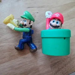 スーパー マリオ ルイージ ハッピーセット フィギュア セット