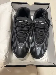 コム・デ・ギャルソン オム プリュス x NIKE ブラック スニーカー US 9