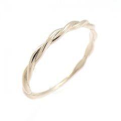 エテ】K10YG ダイヤモンドリング 平打ちリング 11号 - メルカリ