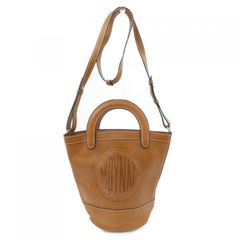 極美品】MOYNAT モワナ トートバッグ レザー×PVC ネイビー 肩掛け 