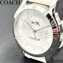 COACH 新品未使用 シルバー文字盤 メタルブレス 電池交換済 稼働品 COACH 新品未使用 シルバー文字盤 メタルブレス 電池交換済 稼働品