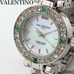 天然ダイヤ100石/シェル文字盤/未使用】 Izax Valentino QZ - メルカリ